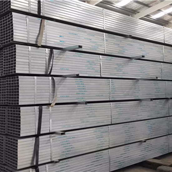 ASTM A500 BS 1387 предварительно оцинкованная квадратная полая труба из оцинкованной стали.