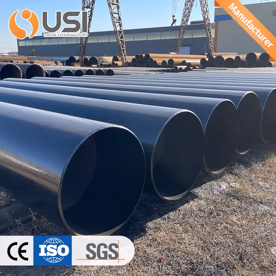ASTM A53 A106 A333 A335 Stpt42 G3456 St45 DN15 Sch40 LSAW Hfw ERW SSAW Горячекатаная/холоднокатаная/холоднотянутая оцинкованная/прецизионная/сварная/бесшовная стальная труба