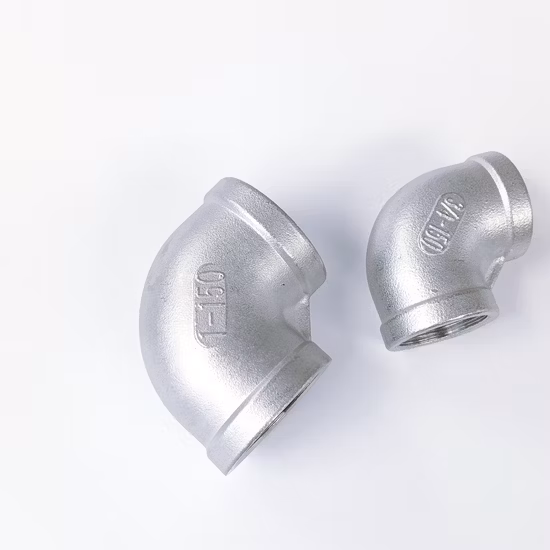 Горячая продажа коленчатый фитинг из нержавеющей стали Inox с резьбой Bsp NPT