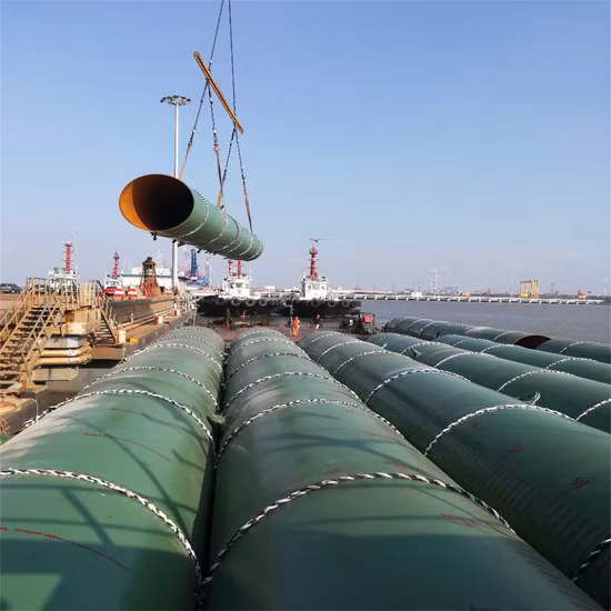 ASTM A36 Ss400 Ms спиральношовная труба из низкоуглеродистой стали для очистки сточных вод