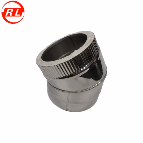 Высококачественное колено с двойными стенками (DN125, R275, 90D)